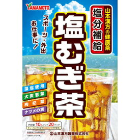 山本漢方　塩むぎ茶10g×20バッグ 【RCP】