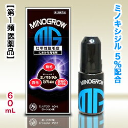 【第1類医薬品】【毎日ポイント2倍】【岩城製薬】ミノグロウ60mL(抜け毛)※お取り寄せになる場合もございます【RCP】