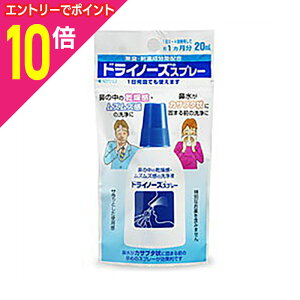 【ポイント10倍:10月まるまるお得 ※要エントリー】【日本臓器製薬】ドライノーズスプレー 20ml※お取り寄せ商品