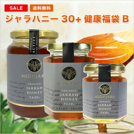 最高数値ジャラハニー30+【健康福袋B】実数値35.0 ★ジャラハニー TA 30+(1,000g/380g/130g) マヌカハニーと同様の健康活性力 オーストラリア・オーガニック認定 蜂蜜※分析証明書付 非加熱 生はちみつ ネット価格26,960円分【送料無料】