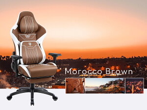 Dowinxゲーミングチェア ヨーロッパ風 オフィスチェア パソコンチェア デスクチェア 新開発高級PUレザー振動機能 腰痛対策 ランバーサポート 伸縮可能オットマン 業務用 二年保証 昇降可能