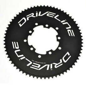Driveline 69T AL7075 Road Bike Bicycle TT Chainring 69T, BCD 110/130mm, Black, ST1408