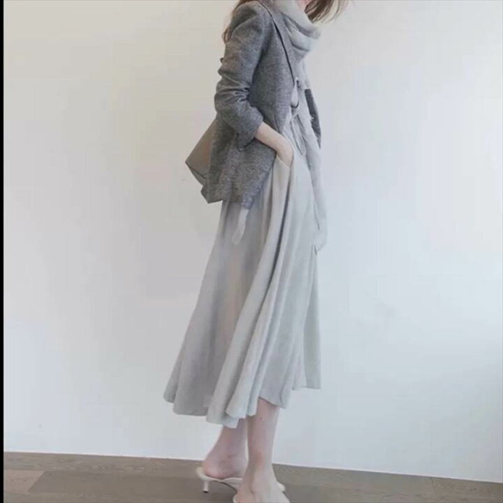 楽天市場】【P2倍&クーポン有】シャツワンピース リボン ワンピース  