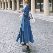 楽天市場】ブルー 青（ドレスのシルエットAライン）（ワンピース  