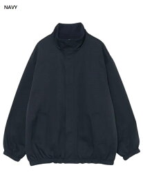 【SALE！37%OFF】【即納】リバーフリーストラックJK CREDONA クレドナ 1423502038 レディース アウター ジャケット スタンドカラー リバーシブル 2WAY フリーサイズ ベージュ ネイビー 大人 カジュアル credona ジャケット