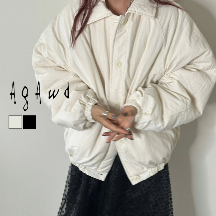 楽天市場】【SALE50%OFF】Volume Collar Blouson AGAWD アガウド 2317 