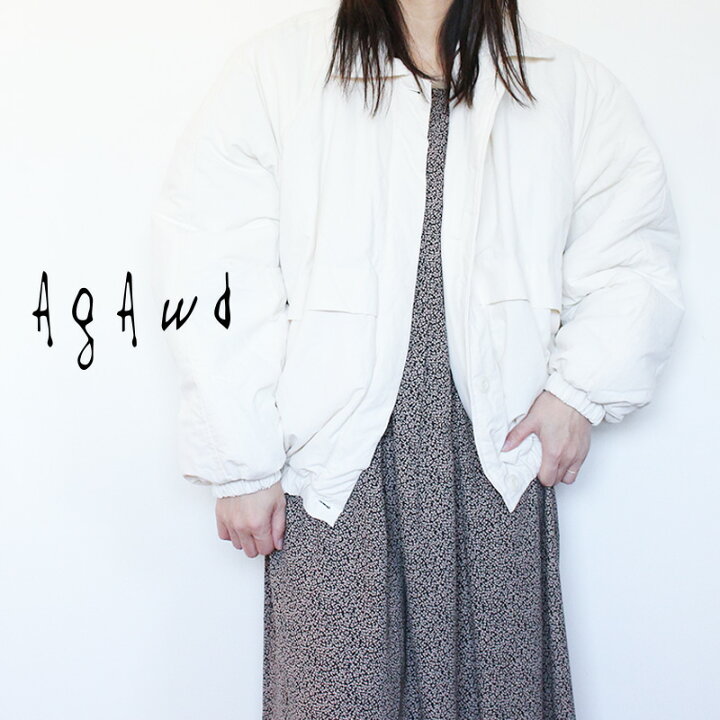 楽天市場】【SALE50%OFF】Volume Collar Blouson AGAWD アガウド 2317 