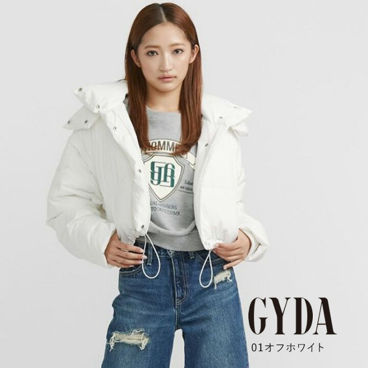 楽天市場】【即納】GYGY embroideryダウンコート GYDA ジェイダ 