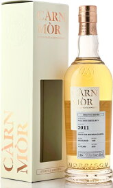 ＼先着限定クーポン発行！1月9日(金)より／【シングルモルト】数量限定モリソン　スコッチウィスキーカーンモア　ストリクトリーリミテッドプルトニー2011ファーストフィルバーボンバレルハイランド　47.5°＜700ml＞【レアウィスキー】