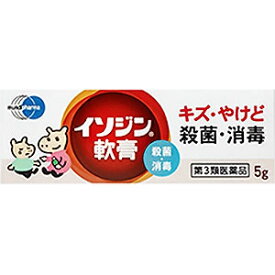 【第3類医薬品】【メール便10】イソジン軟膏 (5g) シオノギ