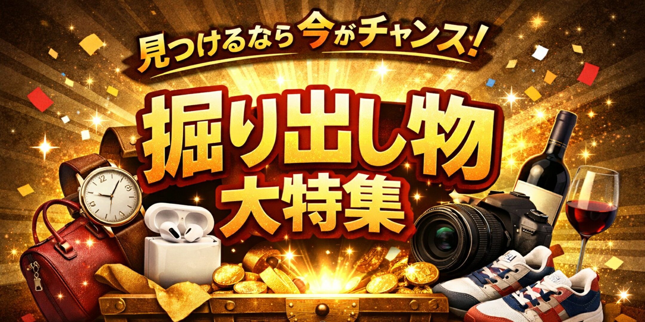 数量限定！掘り出しものがあるかも？？