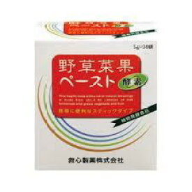 【送料無料】”ポスト便発送”　P20倍+増量　野草菜果　ペースト　酵素　 5g×30袋　やそうさいか