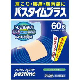 【第3類医薬品】60枚　5個セット　送料無料　パスタイムプラス　60枚×5　ぱすたいむ