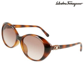 Ferragamo サングラス フェラガモ SF1074SLB 240 ブラウン べっ甲 グラデーション レディース 女性用 ブランド ブランドサングラス UVカット 紫外線カット 紫外線対策 サルヴァトーレフェラガモ Salvatore Ferragamo 正規品 おしゃれ プレゼント 度付き 可 大きめ