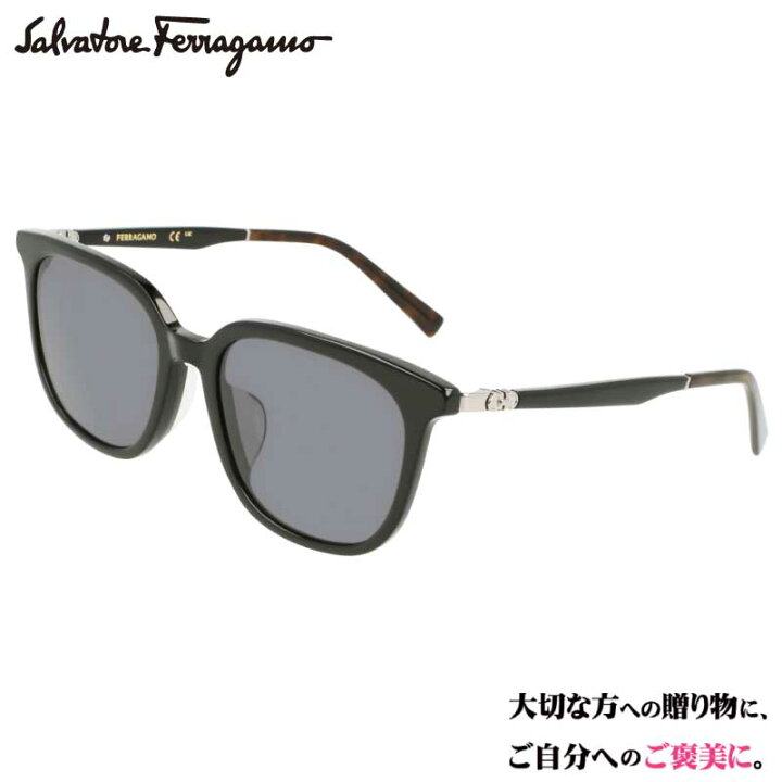 楽天市場】Ferragamo サングラス フェラガモ SF2022SLB 001 ブラック 