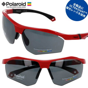 �T���O���X �Ό� POLAROID �|�����C�h PLD7055S C9AE3 ���b�h �_�[�N�O���[ �Ό��T���O���X UV�J�b�g ���O���J�b�g ���O���΍� �y�� �y�� �X�|�[�c �X�|�[�c�ϐ� �S���t �o�C�N �ނ� �R �� �C �����Y 