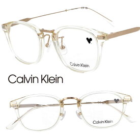 Calvin Klein カルバンクライン CK23554LB 749 クリアイエロー ゴールド 国内正規品 眼鏡 メガネ 眼鏡フレーム メガネフレーム シーケー ck ブランド 軽量 オシャレ シンプル ビジネス 知的 メンズ レディース 男性 女性 ギフト プレゼント 送料無料