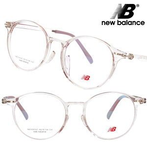 メガネ new balance ニューバランス NBO09424Z C02 クリアライトパープル 眼鏡 フレーム メガネフレーム 度付き 可 度なし メンズ レディース 男性用 女性用 NB シンプル 軽量 軽い プレゼント ギフト