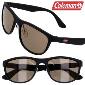 Coleman コールマン co2038-2 マットブラック 黒 ブラウン サングラス UVカット 紫外線カット 紫外線対策 メンズ レディース シンプル プレゼント 贈り物