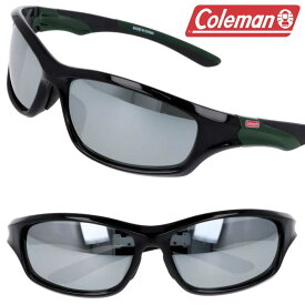 Coleman コールマン co2040-1 ブラック 黒 グレー シルバー グリーン サングラス ミラーレンズ UVカット 紫外線カット 紫外線対策 メンズ レディース シンプル プレゼント 贈り物