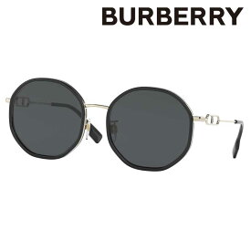 バーバリー サングラス BURBERRY BE3127D 110987 57 ブラック ライトゴールド グレー burberry UVカット 紫外線カット 紫外線対策 ブランドサングラス レディース 女性用 送料無料