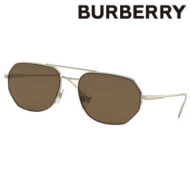 バーバリー サングラス BURBERRY BE3140 110973 57 Henry ライトゴールド ブラウン UVカット 紫外線カット 紫外線対策 burberry ブランドサングラス メンズ 男性用 送料無料