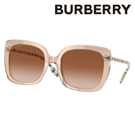 バーバリー サングラス BURBERRY BE4323F 400613 56 Caroll クリアピンク ブラウン グラデーション ベージュ チェック UVカット 紫外線カット 紫外線対策 burberry ブランドサングラス アジアンフィット レディース 女性 送料無料