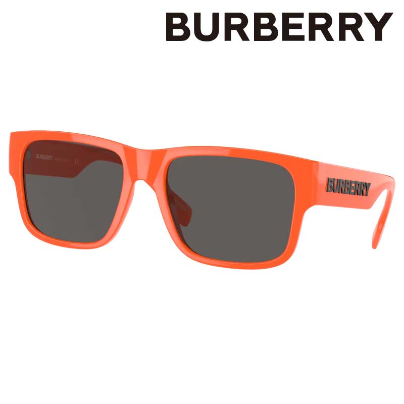 BURBERRY BE4358 400087 57 Knight バーバリー サングラス オレンジ ダークグレー UVカット 紫外線カット  紫外線対策 burberry ブランドサングラス メンズ 男性用 送料無料 メガネサングラスのDOURAKU