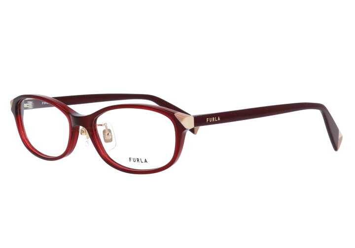 楽天市場 Furla フルラ Vfu424j 099n クリアーボルドー 赤 眼鏡 メガネ メガネフレーム おしゃれ 可愛い かわいい プラスチック レディース 女性用 ギフト プレゼント ロゴ メガネサングラスのdouraku