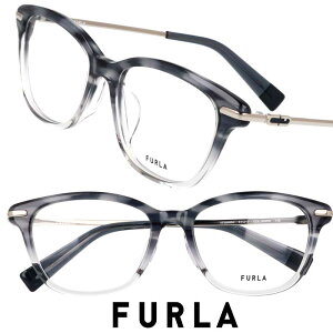 メガネ レディース フルラ FURLA VFUA90J 06WR グレー クリア グラデーション 51サイズ 眼鏡 メガネフレーム 眼鏡フレーム 度付き 可 度なし おしゃれ かわいい 女性用 ブランド 芸能人 愛用 着用