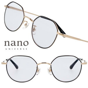 �i�m���j�o�[�X NUS-125 COL.1 �u���b�N �S�[���h �N���E���p�E���g �N���E���p���g ������ �T���O���X ���� ���C�g�J���[ UV�J�b�g ���O���΍� ���Ă��h�~ �j�����p �i�m�E���j�o�[�X nano UNIVERSE