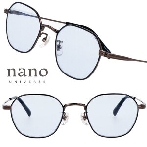 �i�m���j�o�[�X NUS-126 COL.3 �u���b�N �u���[ �� �� ������ �T���O���X ���� ���C�g�J���[ UV�J�b�g ���O���΍� ���Ă��h�~ �����Y ���f�B�[�X �j���p �����p �i�m�E���j�o�[�X nano UNIVERSE ����