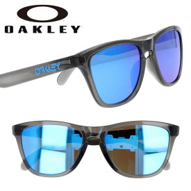 サングラス オークリー OAKLEY oo 9245 7454 Frogskins フロッグスキン クリアグレー サングラス UVカット 紫外線カット PRIZM プリズムレンズ メンズ 男性用 スポーツ 軽量 スポーツ観戦 送料無料