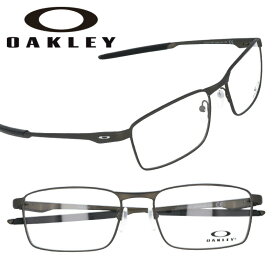 メガネ オークリー OAKLEY ox 3227-0655 satin Lead 鉛色 ダークグレー FULLER フラー 眼鏡 フレーム メンズ 男性用 シンプル カッコいい oakley 送料無料 ズレない フィット感 イメチェン おしゃれ