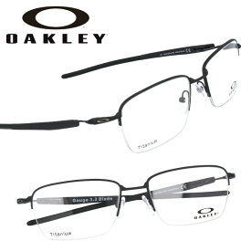 メガネ オークリー OAKLEY ox 5128 0154 Gauge 3.2 Blade マットブラック 黒 眼鏡 フレーム チタン メンズ 男性 軽量 シンプル 伊達メガネ oakley