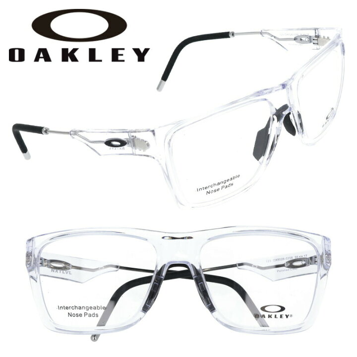 楽天市場】メガネ オークリー OAKLEY ox 8028 0356 NXTLVL クリア 眼鏡 