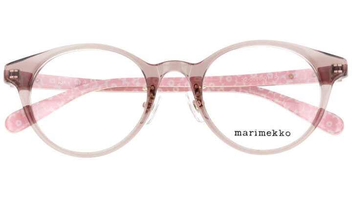 楽天市場】メガネ marimekko マリメッコ 32-0096-01 Karita クリア 