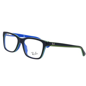 レイバン メガネ ブルーライトカット 度付き 対応品 ジュニア RB1536F 3600 ブラック 48□16 子供用めがね 正規品 国内正規 Ray-Ban 眼鏡 フレーム ジュニア こども キッズ ロゴ 男性用 女性用 メン