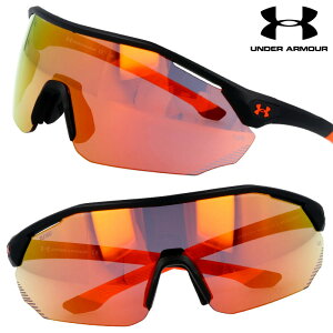 サングラス アンダーアーマー UNDER ARMOUR ua0011s-rc250 マットブラック 黒 UA FORCE2 スポーツブランド サングラス UVカット 紫外線カット 男性用 メンズサングラス 高級サングラス ミラーレンズ ラ