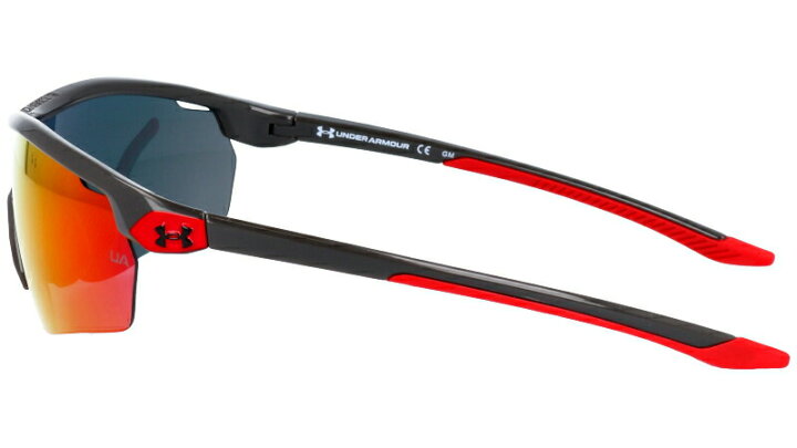 楽天市場 Under Armour アンダーアーマー Ua7001 S R6sb3 3 グレー レッド スポーツブランド サングラス Uvカット 紫外線カット 男性用 代 30代 40代 50代 プレゼント 贈り物 メンズサングラス 高級サングラス 誕生日 ランニング 野球 草野球 甲子園 ギフト ミラー