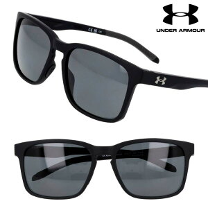 サングラス アンダーアーマー UNDER ARMOUR uaassist2-08am9 マットブラック グレー 偏光レンズ ポラライズド スポーツブランド サングラス UVカット 高級サングラス ギフト ドライブ 釣り UVカット