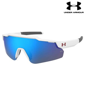 サングラス アンダーアーマー UNDER ARMOUR UA LEVELUP JR WWK Z0 ホワイト ミラーレンズ ブルーミラースポーツブランド UVカット 紫外線カット 紫外線対策 釣り スポーツ スポーツ観戦 ランニング ジ