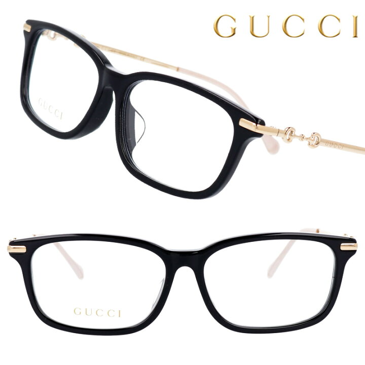 楽天市場】GUCCI グッチ 眼鏡 gg0886oa-001 ブラック 黒 メガネ 
