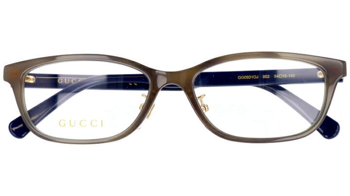 楽天市場】GUCCI グッチ 眼鏡 gg0931oj-002 カーキ メガネ おしゃれ 