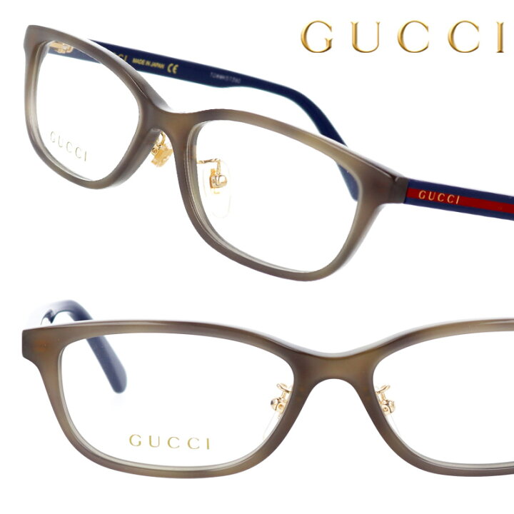 楽天市場】GUCCI グッチ 眼鏡 gg0931oj-002 カーキ メガネ おしゃれ 