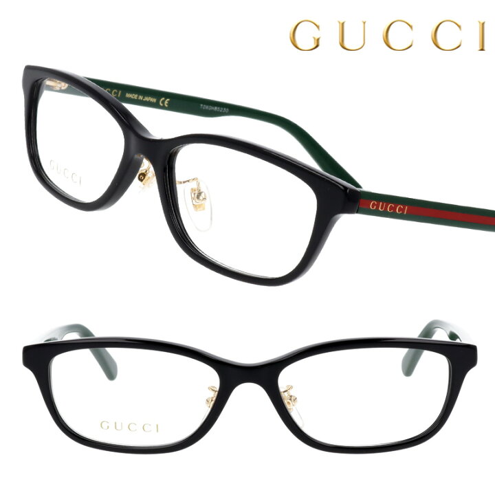 楽天市場】GUCCI グッチ 眼鏡 gg0931oj-001 ブラック メガネ おしゃれ  
