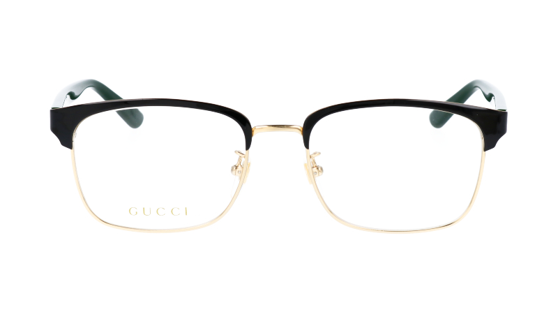 楽天市場】GUCCI グッチ 眼鏡 gg0934oa-001 ブラック ゴールド メガネ 