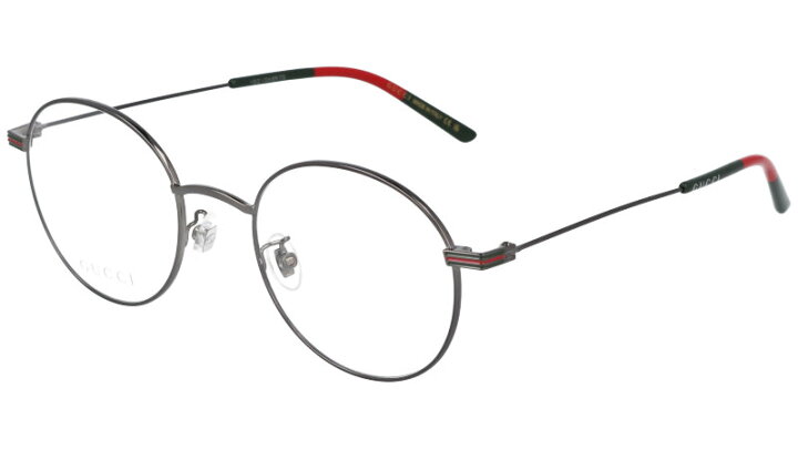 楽天市場】GUCCI グッチ 眼鏡 gg1054ok-004 ガンメタル メガネ メガネ