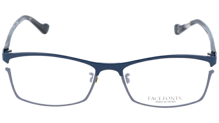 楽天市場】FACE FONTS フェイスフォント ff-316 01 ネイビー グレー 