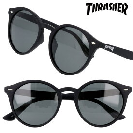 THRASHER thrasher スラッシャー 1021-bk-smp サングラス ブラック グレー 偏光レンズ くもり止めレンズ Anti-fog Polarized おしゃれ お洒落 ストリート スケートボード UVカット 紫外線対策 サブカル サブカルチャー 愛用 有名人 芸能人 三代目 ワンオク 釣り ゴルフ